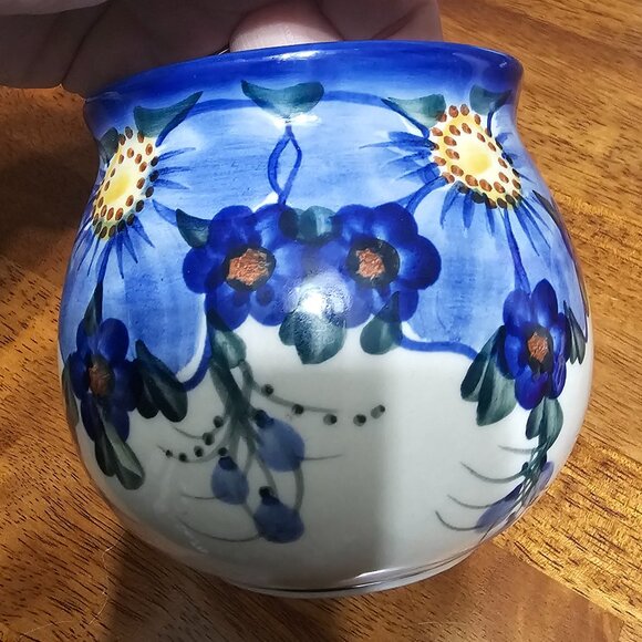 Boleslawiec Polish Pottery Bubble Mug - Picture 2 of 7